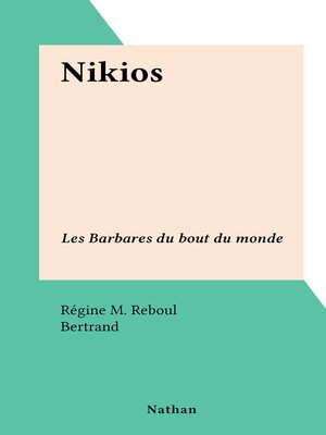 cover image of Nikios
